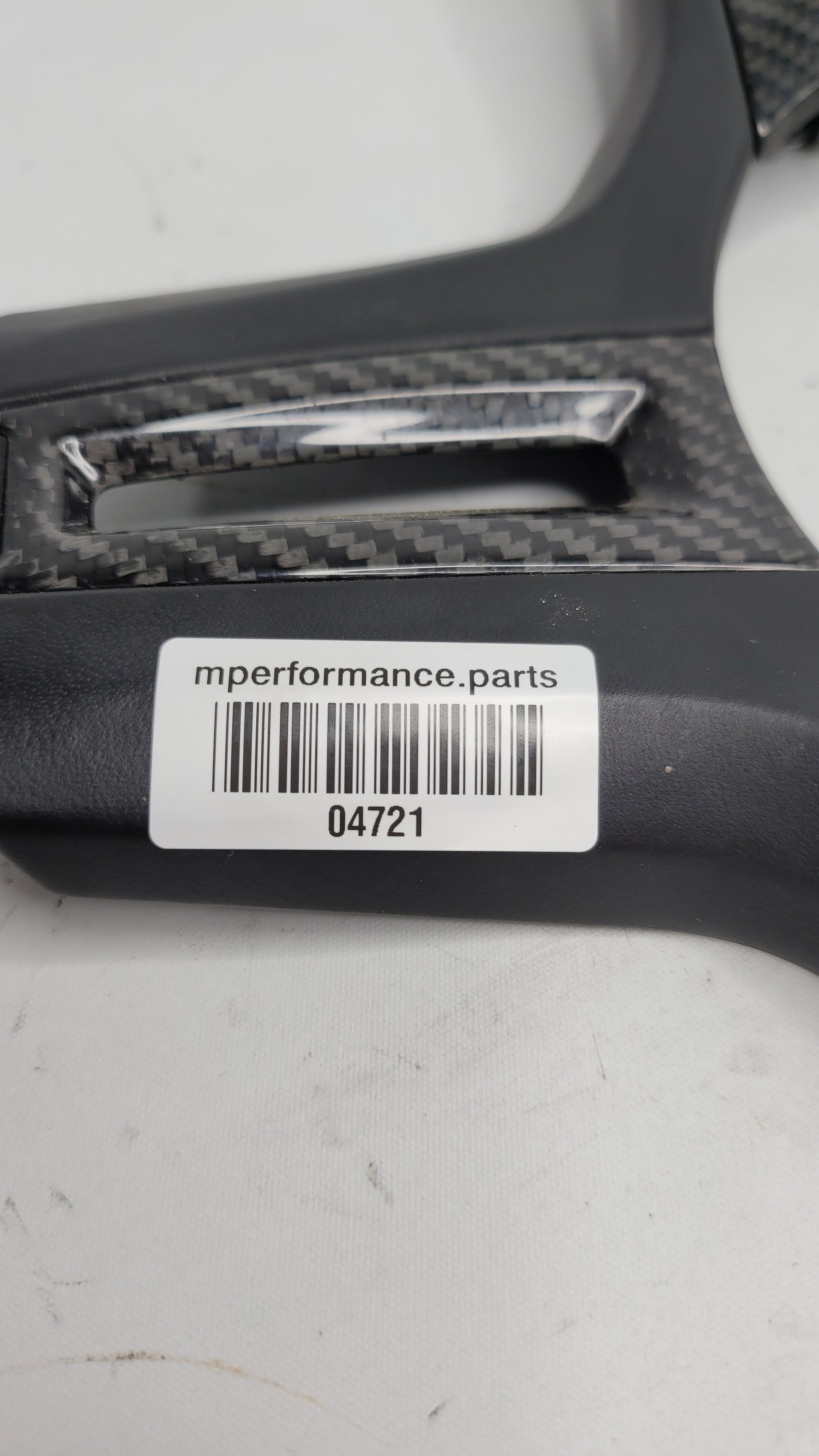 Carbon Steering Wheel Trim BMW M2 M3 M4 G87 G80 G82 With Steering Wheel Control Buttons - MPerformance.parts