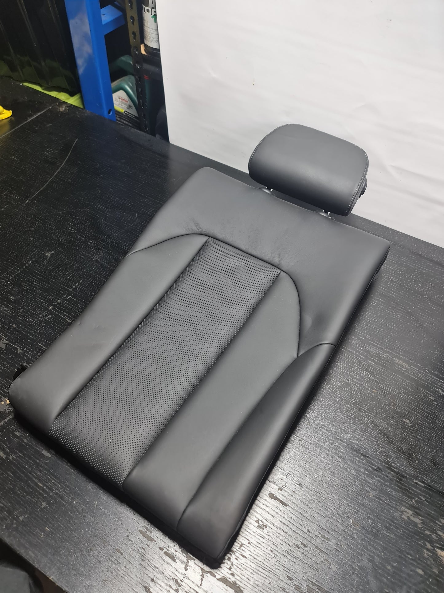 2023 BMW M3 COMPETITION XDRIVE G80 OEM BLACK LEATHER REAR SEAT ASSY