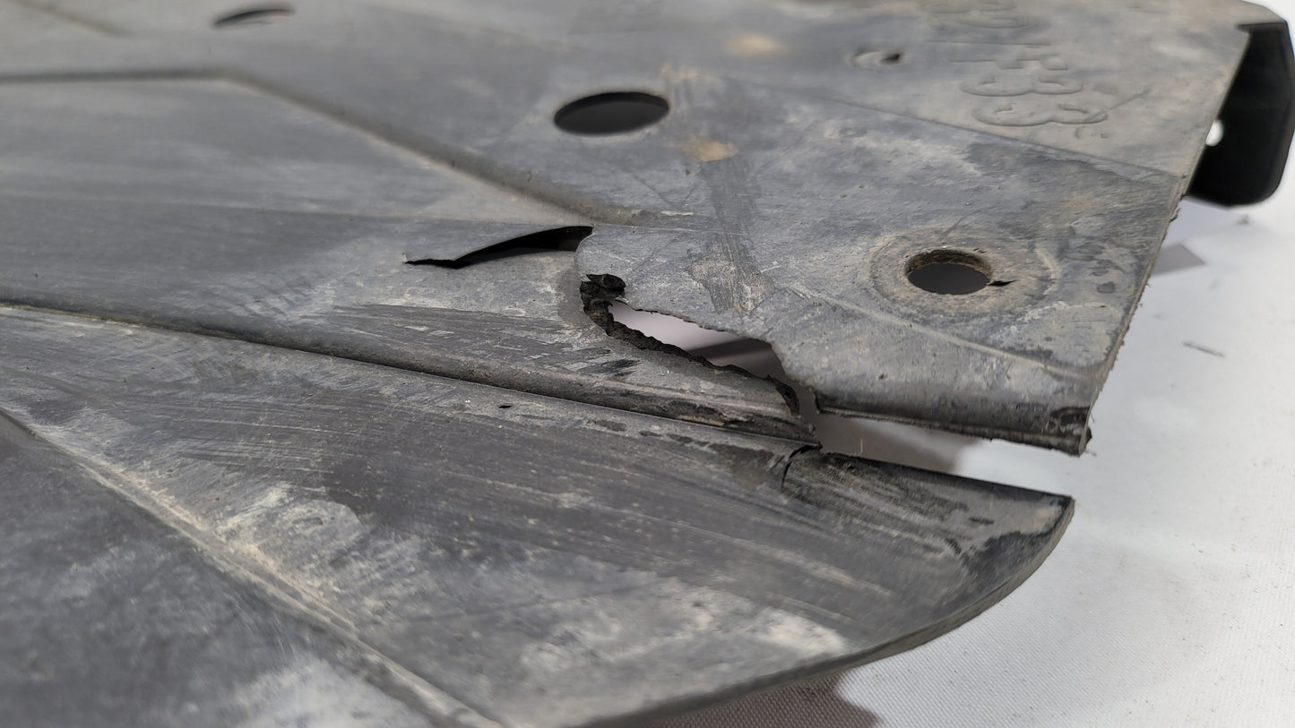 BMW M3 M4 series underbody panel rear left part, model 8062221, compatible with F80, F82, F83, by MPerformance.parts.