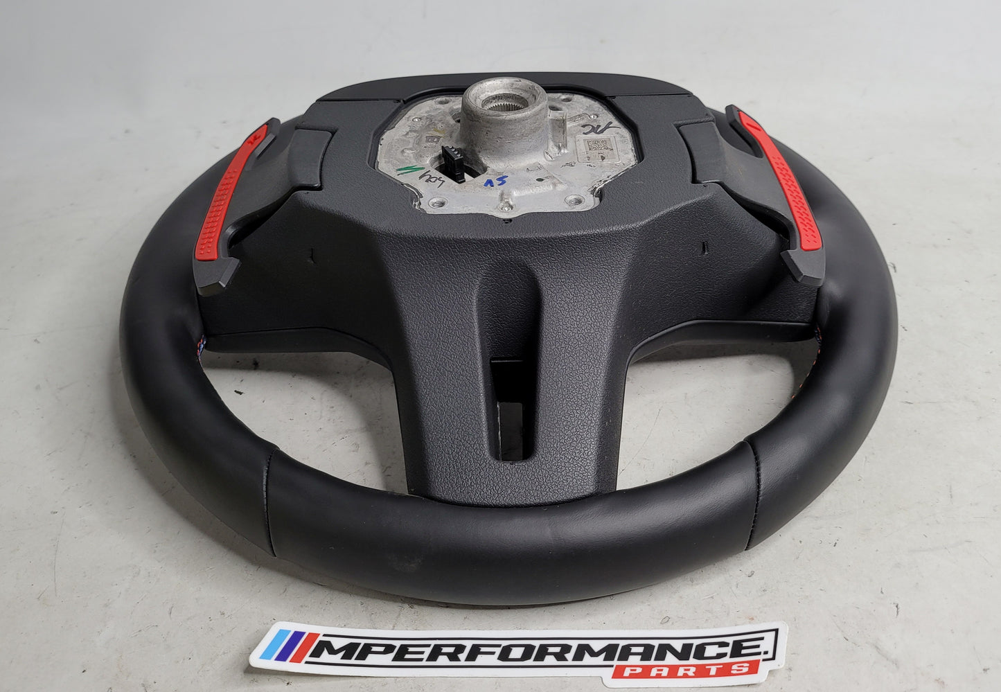 BMW G82 M4/G80 M3 OEM Steering Wheel–Leather w/ Carbon Trim - MPerformance.parts