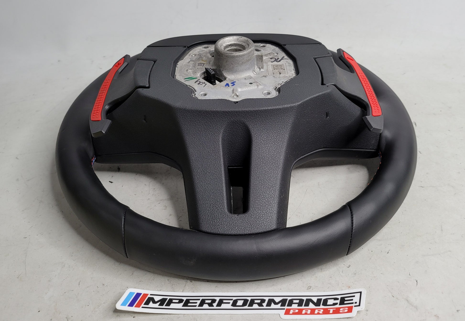 BMW G82 M4/G80 M3 OEM Steering Wheel–Leather w/ Carbon Trim - MPerformance.parts