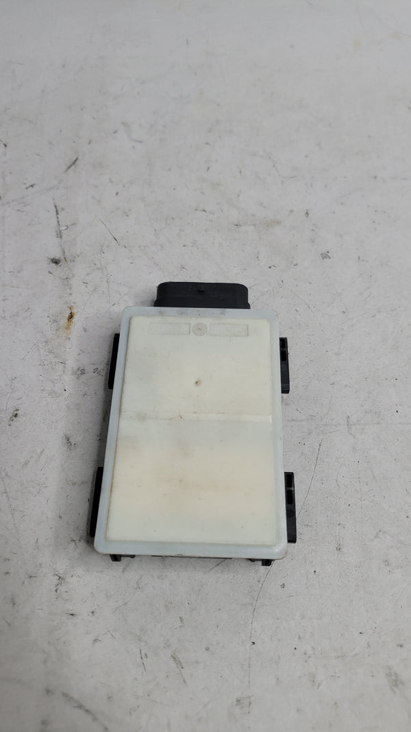 BMW M3 G80 front radar sensor, OEM part by MPerformance.parts, shown in close-up with black and metallic finish.