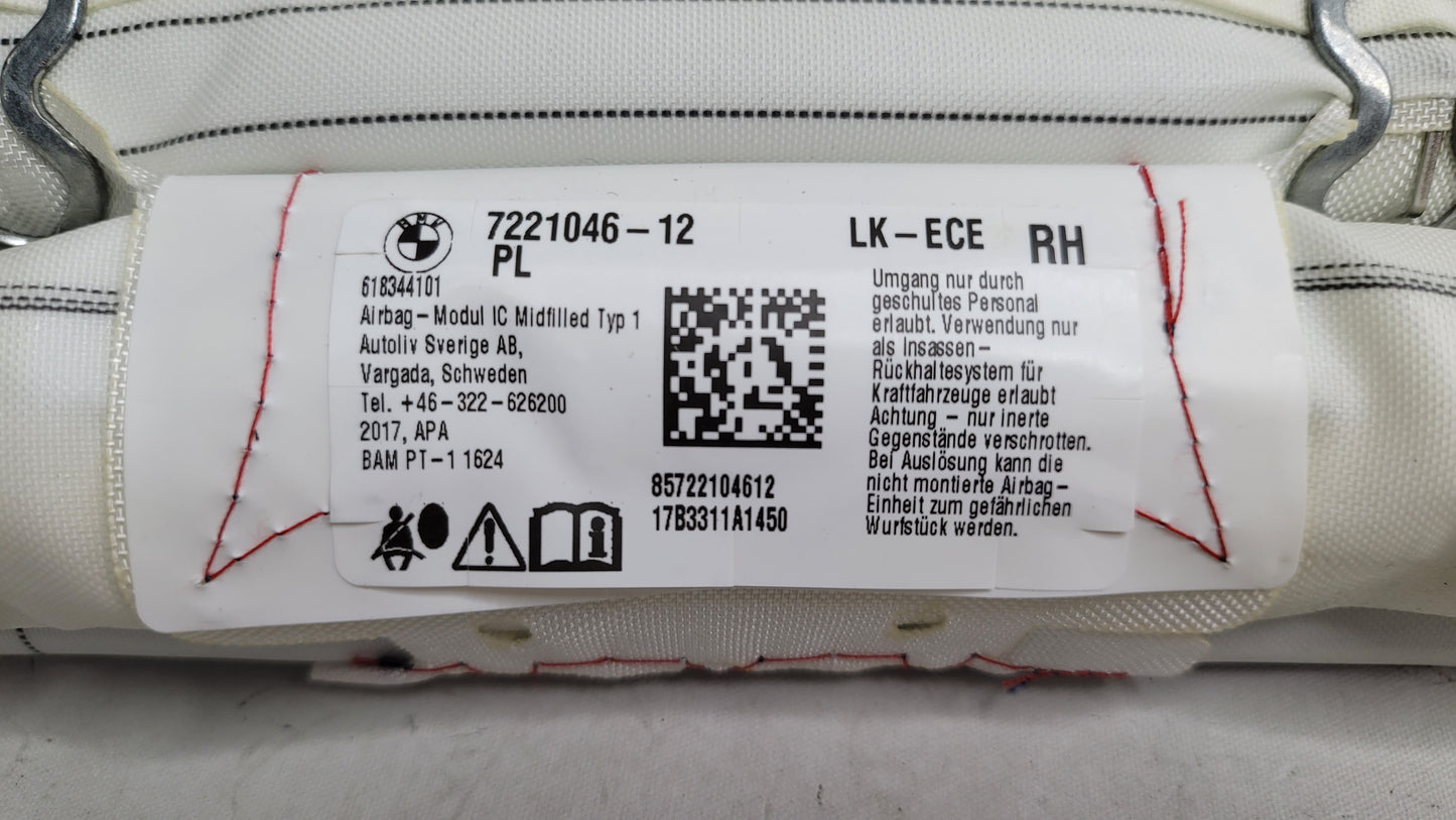 BMW 3 Series F30 F31 Right Side Head Airbag Roof Curtain O/S 7221046 - MPerformance.parts