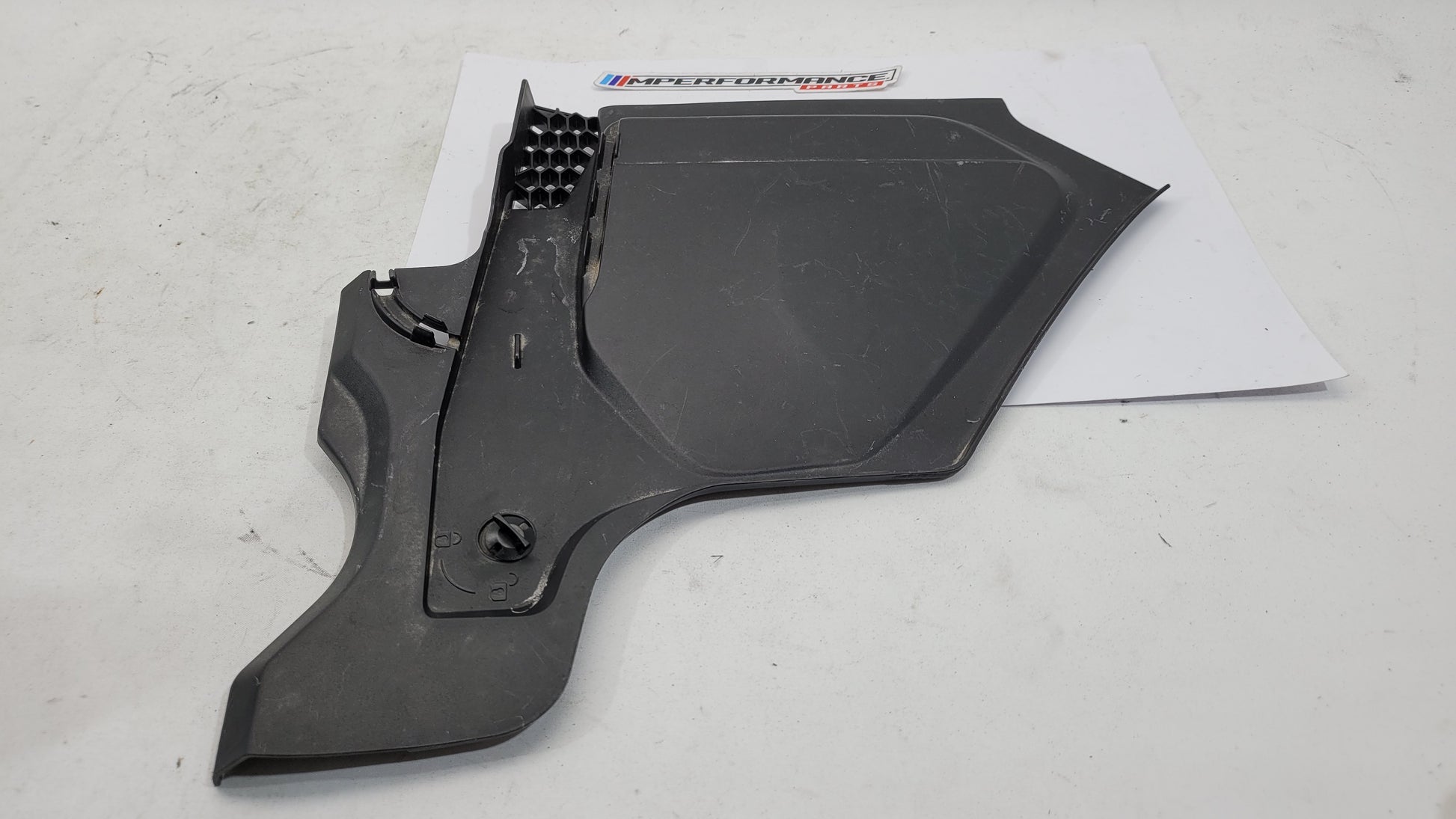 BMW M3 M4 G80 G82 G83 scuttle cover panel trim cover right side, MPerformance.parts replacement for vehicle interior upgrade.