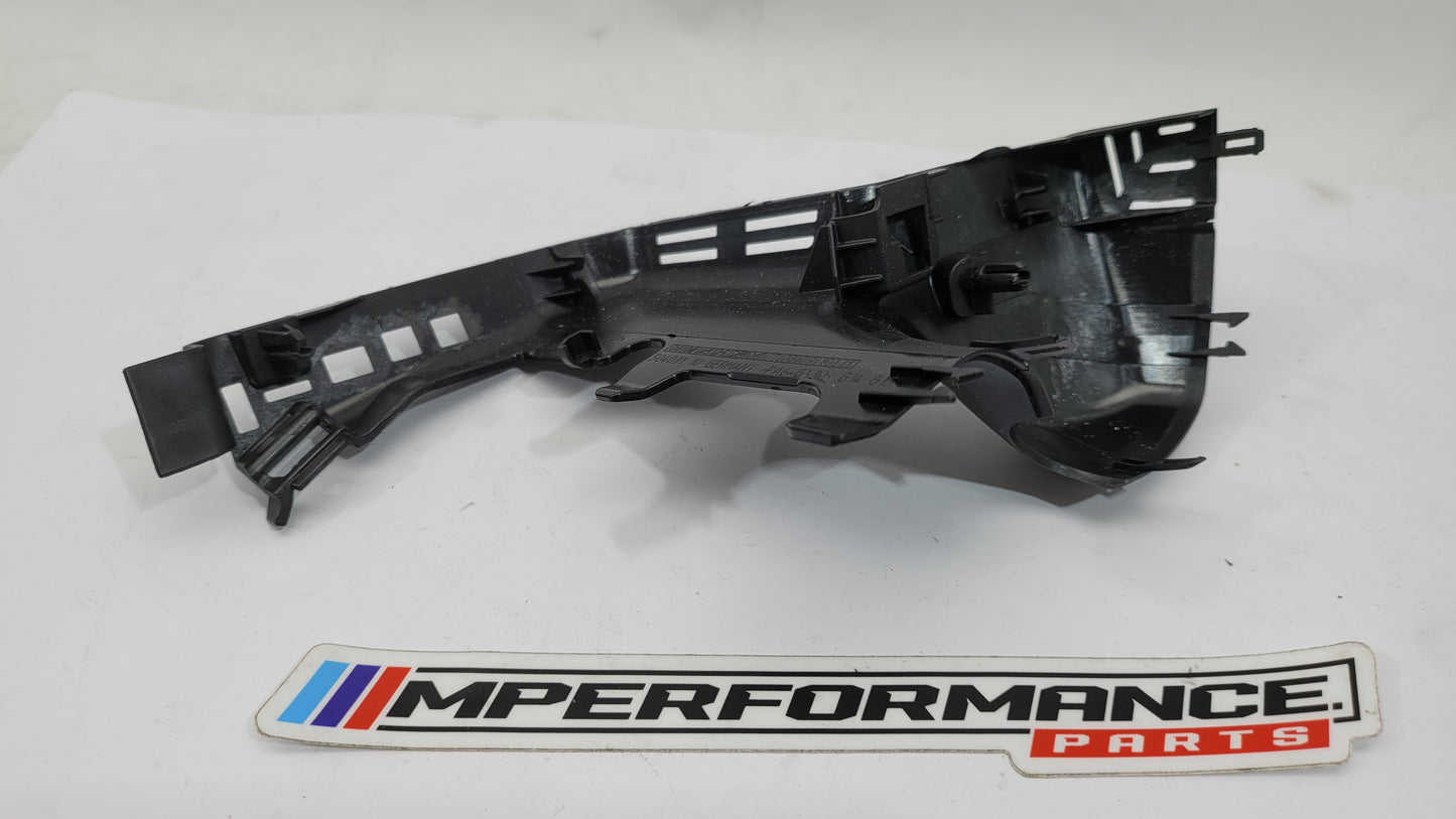 BMW G80 M3 mirror trim in black with silver accents, showcasing sleek, aerodynamic design and precise fit for BMW G80 M3 model.