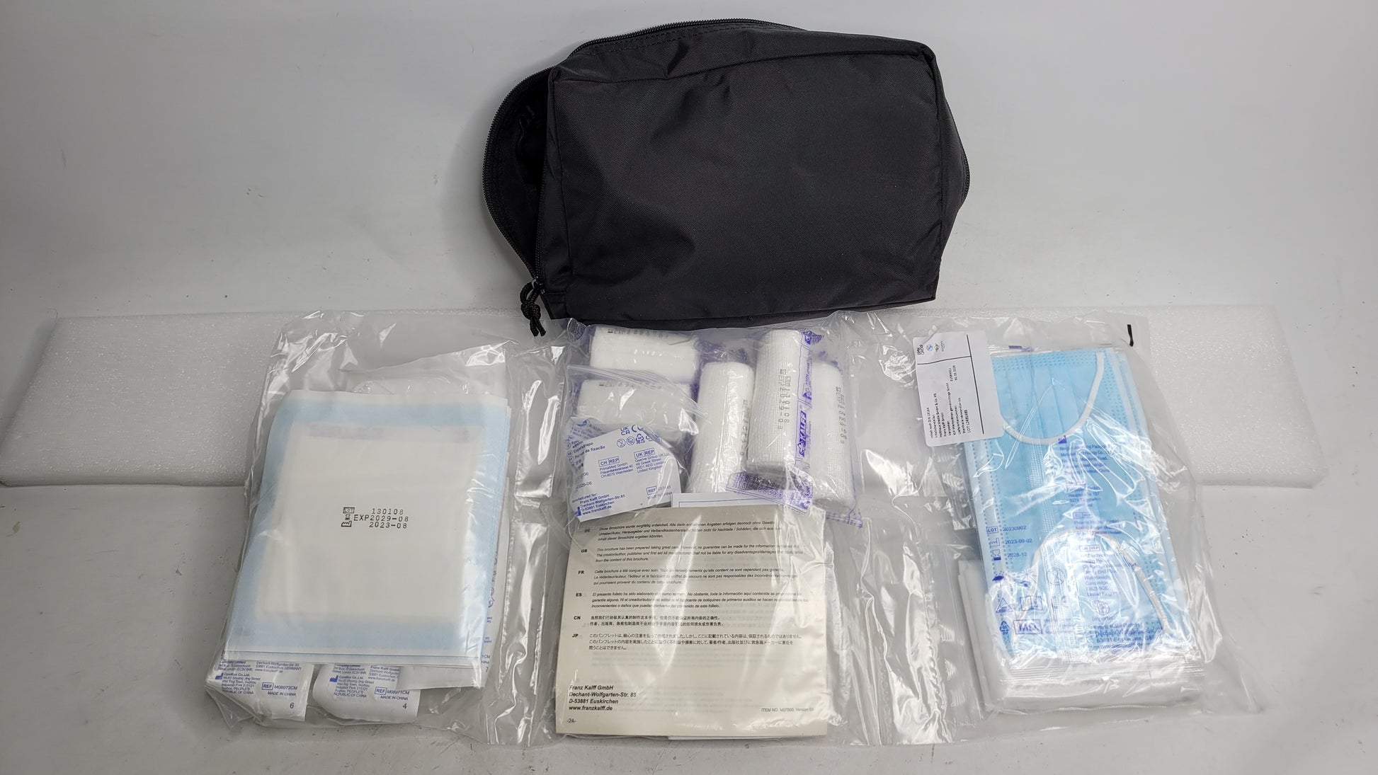 BMW G80 M3 First Aid Kit Bag Black First Aid Kit 7261178 - MPerformance.parts