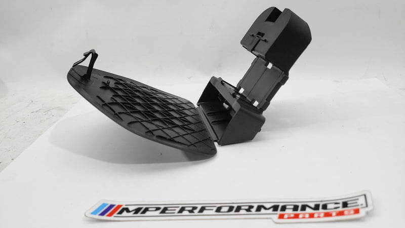 BMW G20 G30 F90 G11 G12 warning triangle carrier bracket, MPerformance.parts, showing the sturdy metal mounting component.