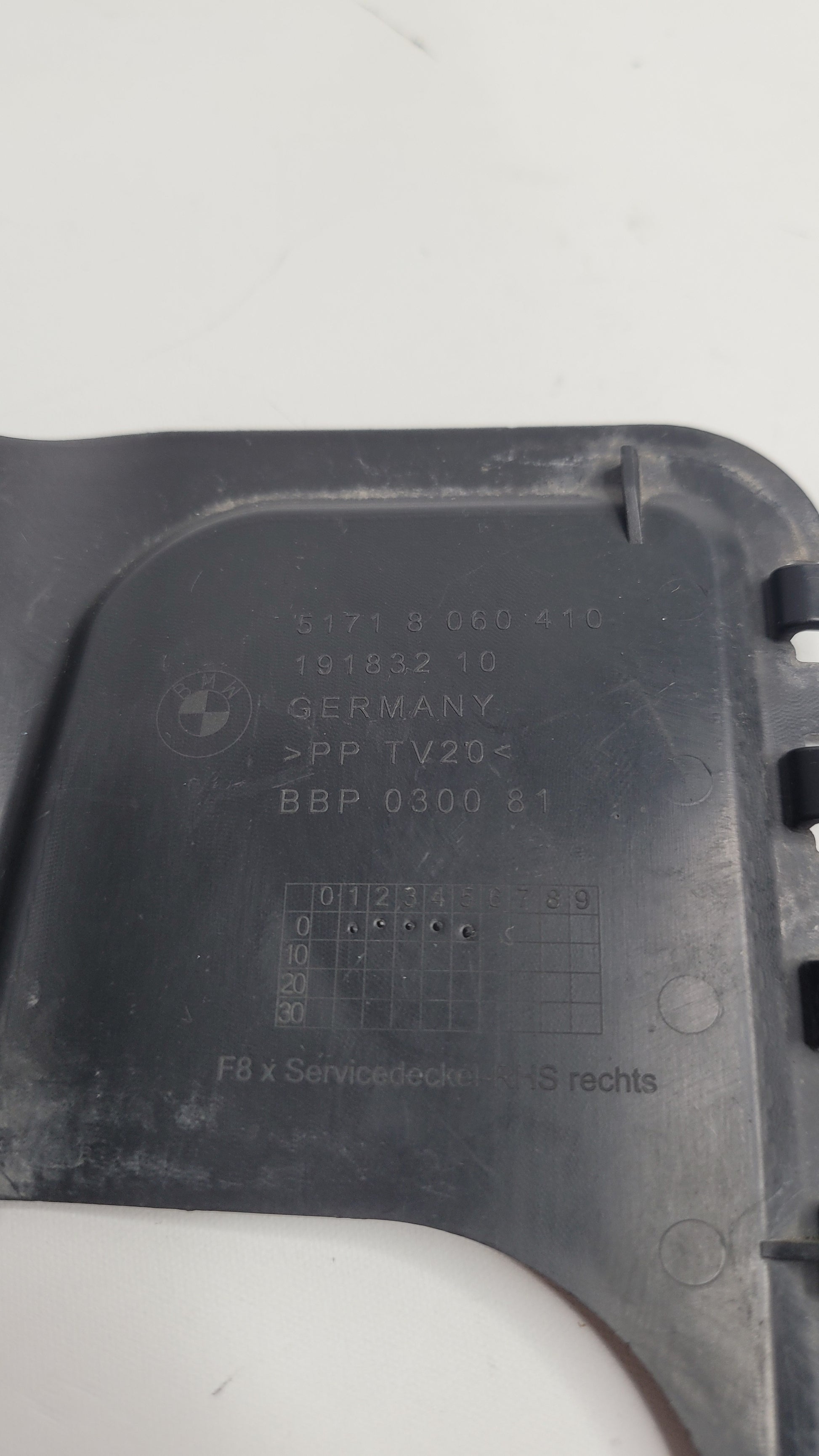 BMW F80 M3 F82 F83 M4 Cover Cap Right O/S 8060410 - MPerformance.parts