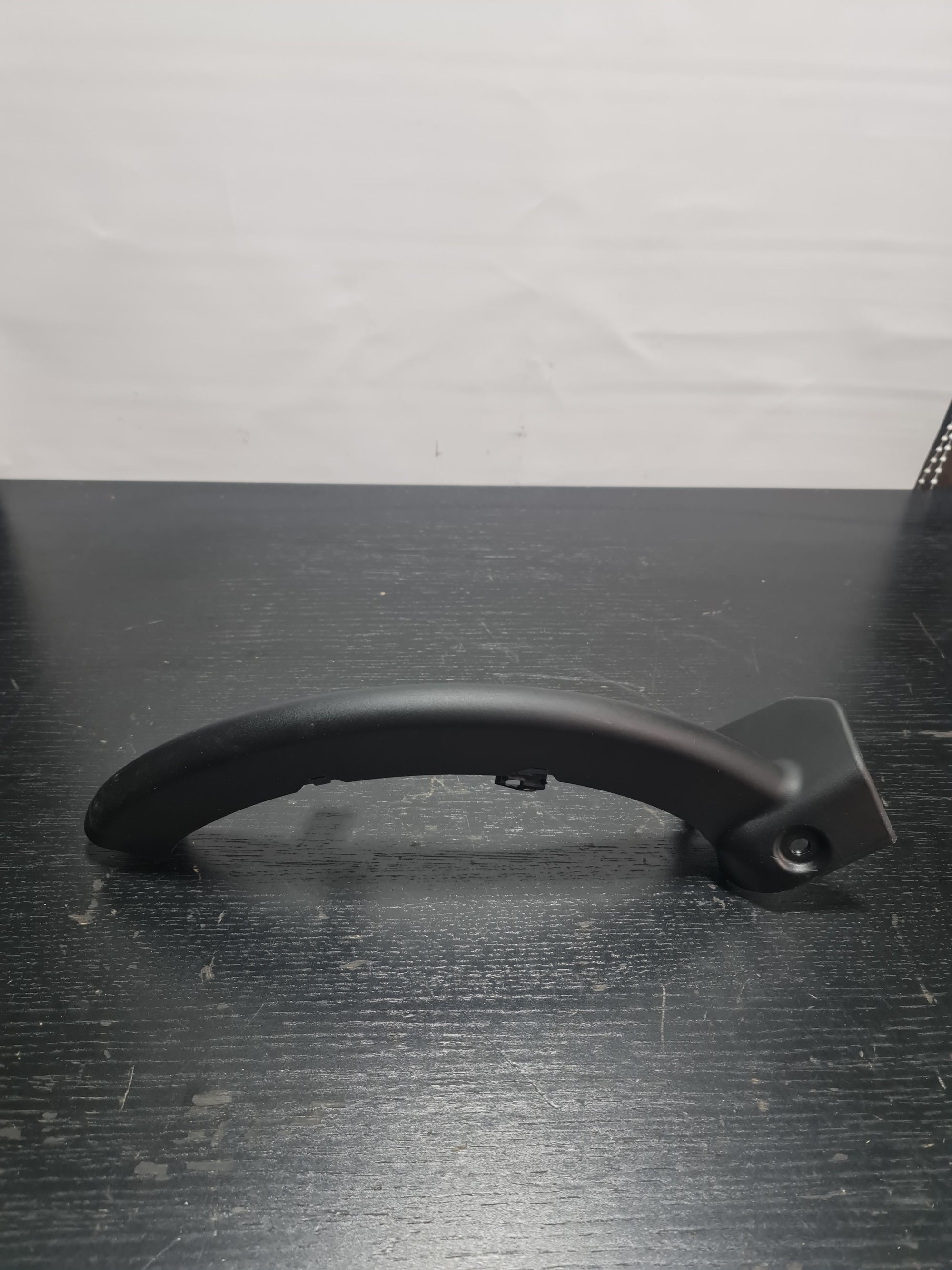 BMW G80 M3 right tailgate fairing hinge, OEM part from MPerformance.parts, showing the hinge assembly with mounting details.