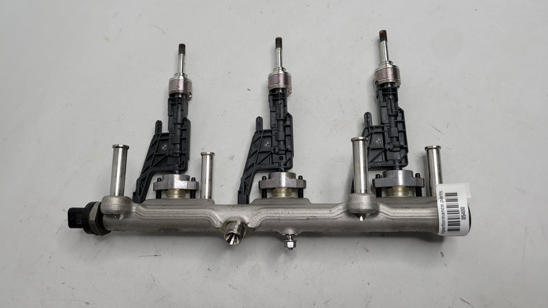 BMW S58 fuel rail injector set of 3 for M3 M4 G80, X3M F97 and X4M F98, part 8671991