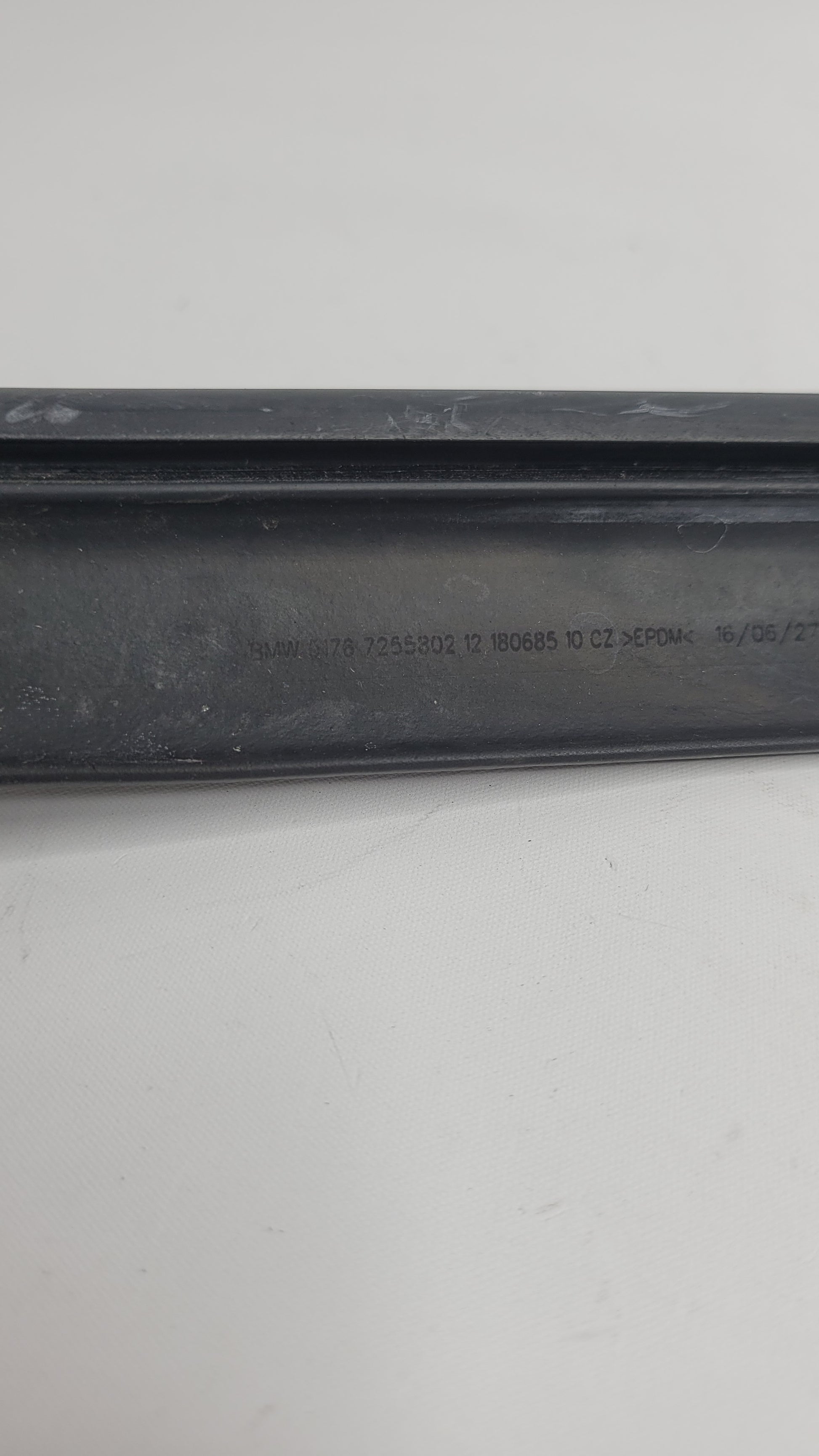 BMW 328i 320i 335i F30 UNDER HOOD ENGINE BAY RUBBER SEAL WEATHERSTRIP - 7255802-12 - MPerformance.parts