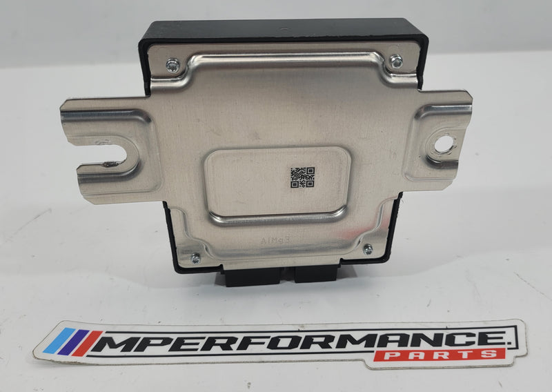 BMW X7 M3 G80 M340i X3 M440i rear differential axle control module by MPerformance.parts, showing the module with wiring and connectors.