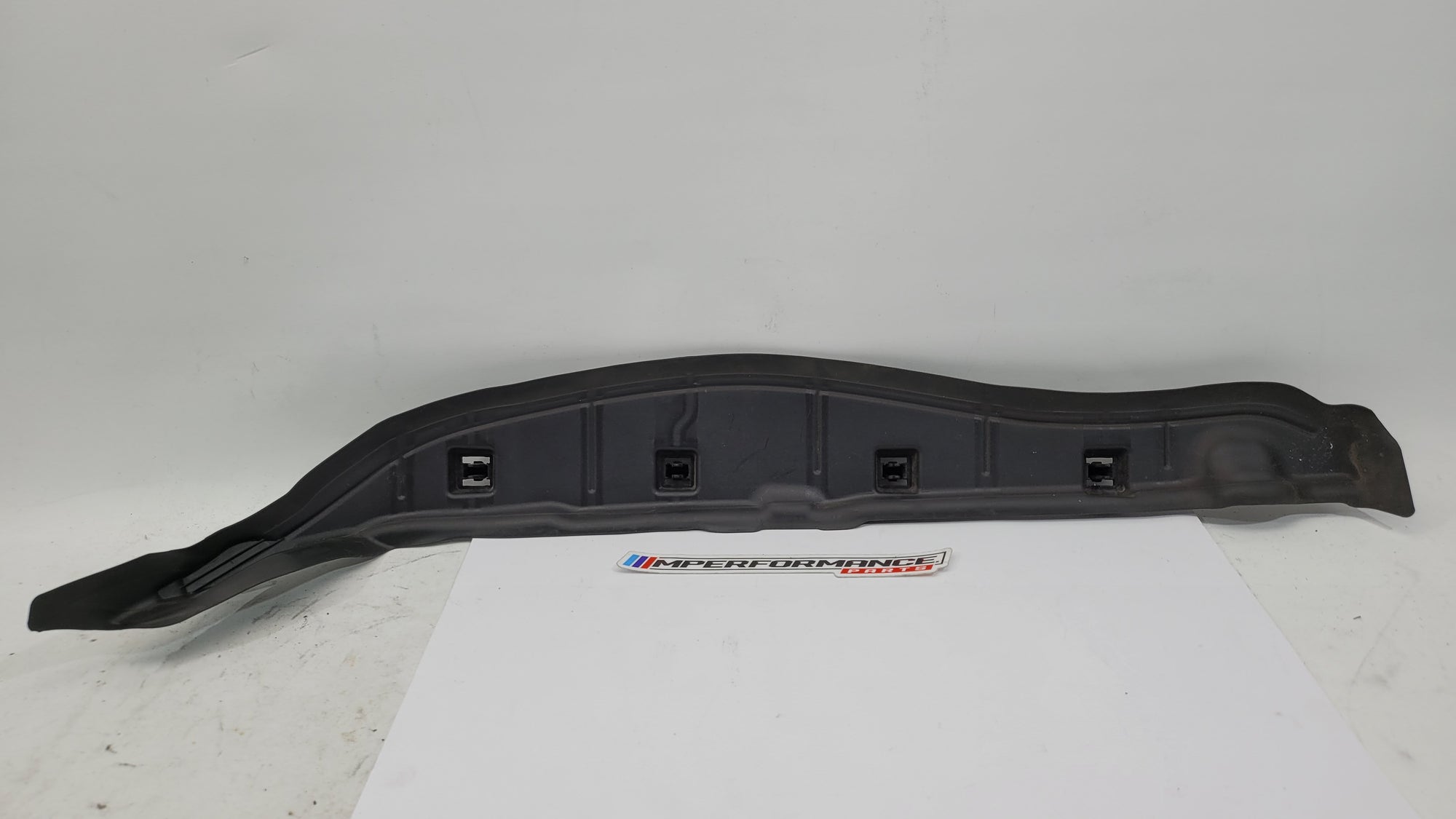 BMW G20 G21 G80 Wing Panel Seal Trim Cover Front Right, MPerformance.parts, close-up view of the car's front right exterior trim.