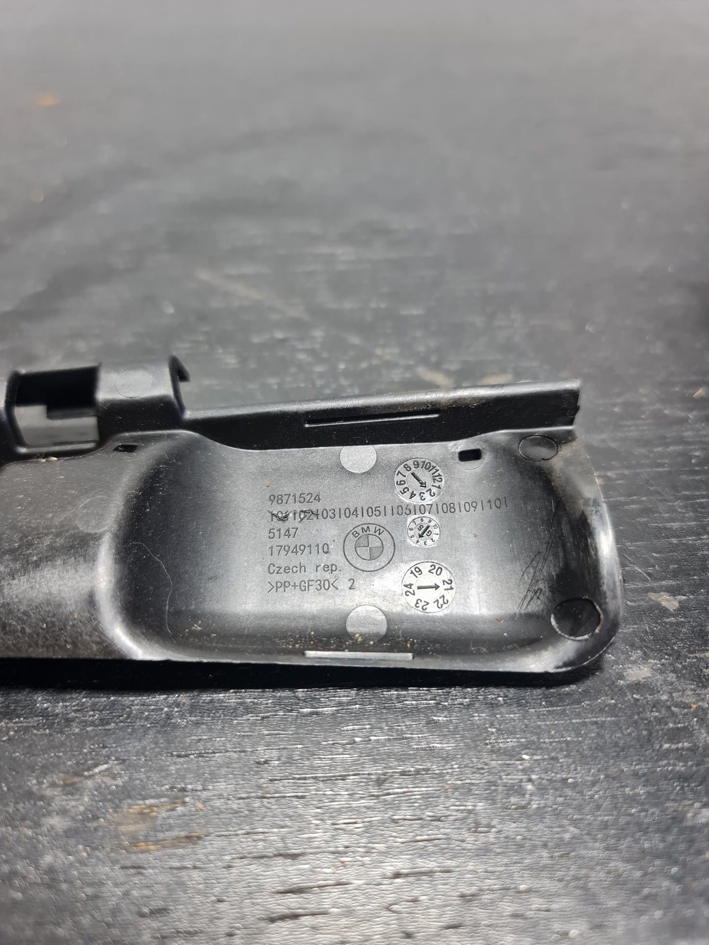 BMW 3 G80 Halterung Halter Unterstützung 9871524