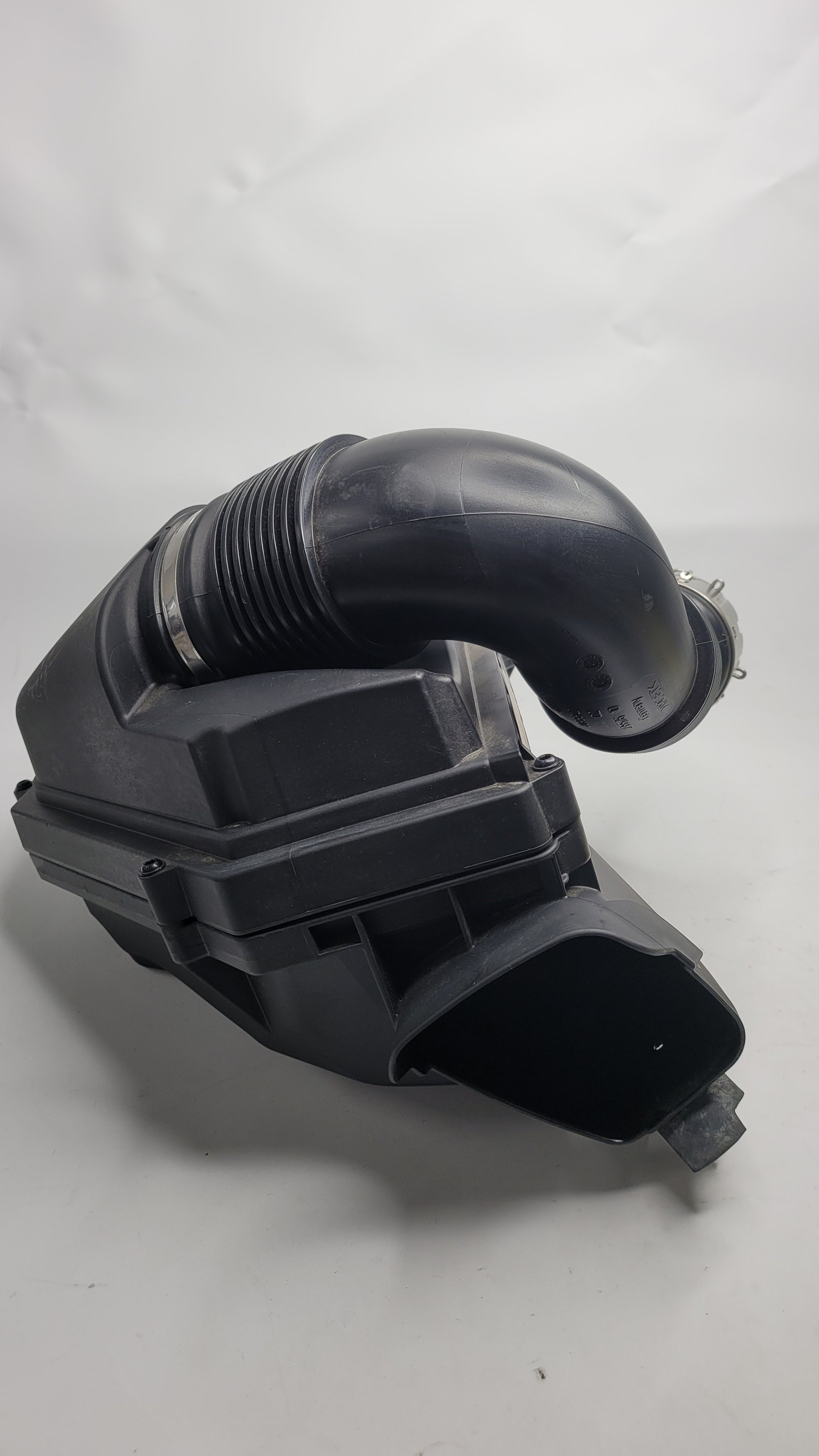 BMW M3 M4 G80 G82 G83 right driver side air box filter by MPerformance.parts, showing the filter with detailed components.