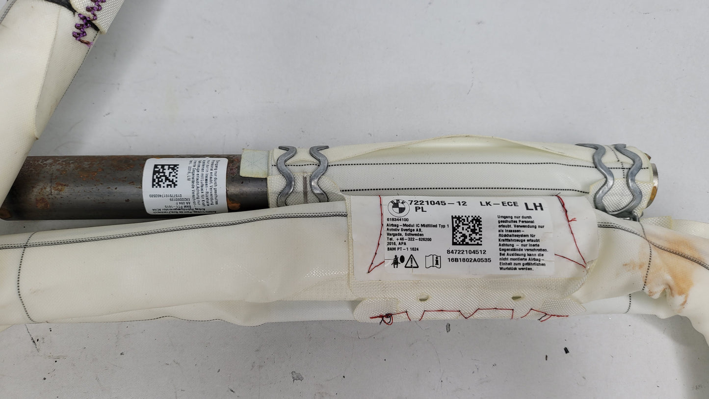 Restraint Systems BMW F20 F30 Left Roof Safety Bag Safety Module 7221045 - MPerformance.parts