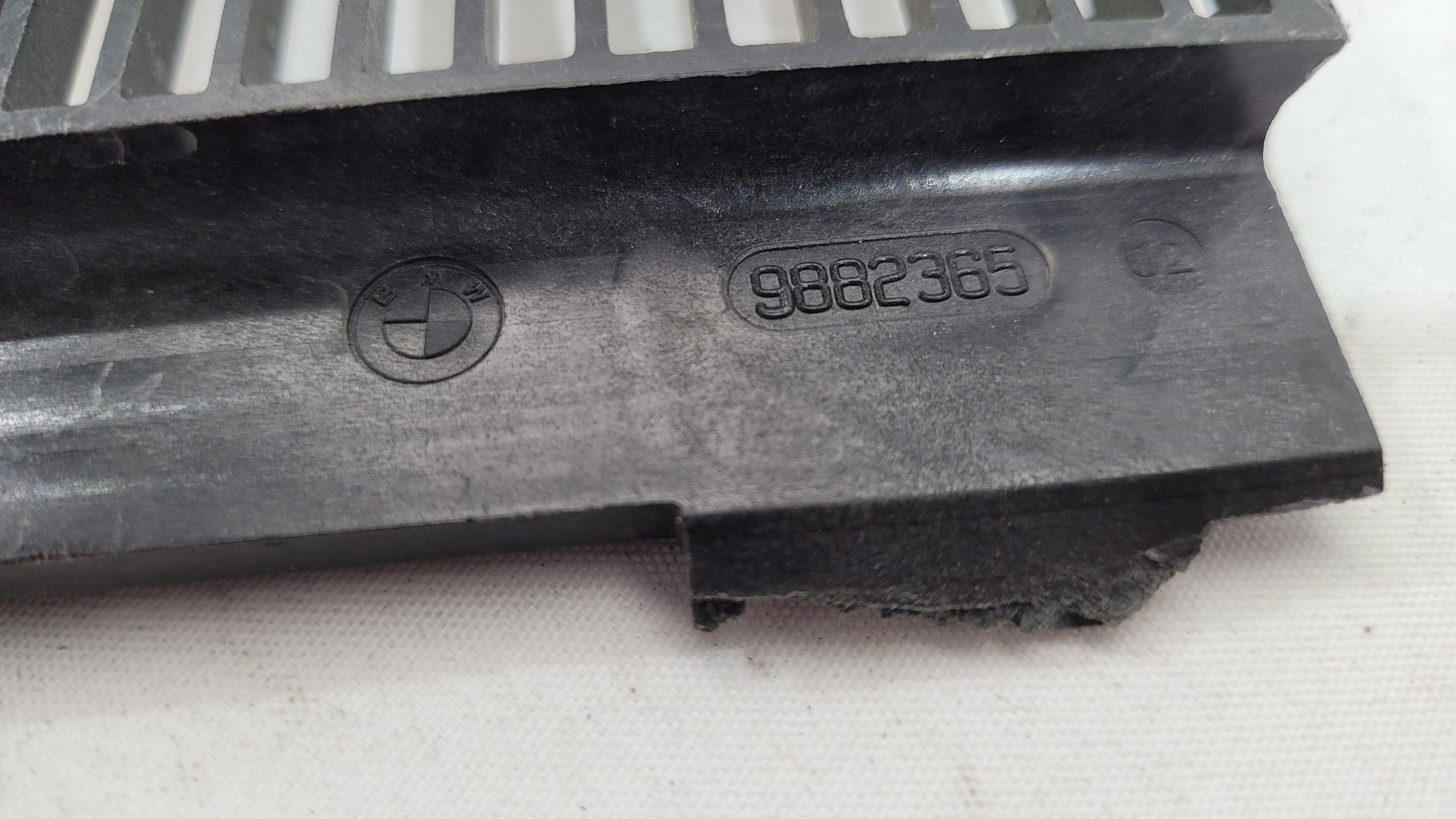 BMW G80 G82 G83 M3 M4 Competition plastic radiator cover shroud by MPerformance.parts, showing the sleek black automotive component.