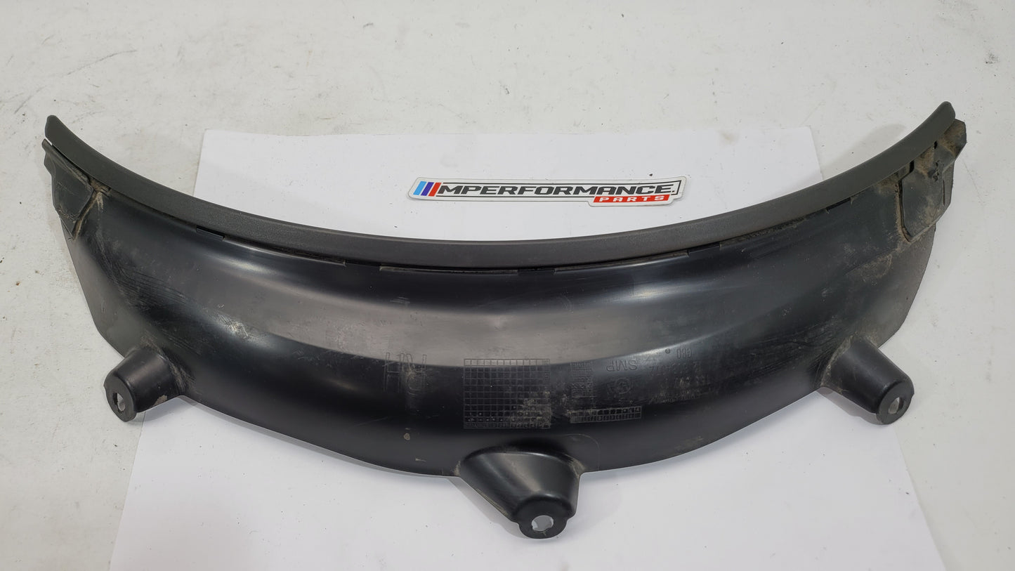 BMW M3 G80 G81 rear side wheel arch trim flaring by MPerformance.parts, close-up view of the wheel arch detail.