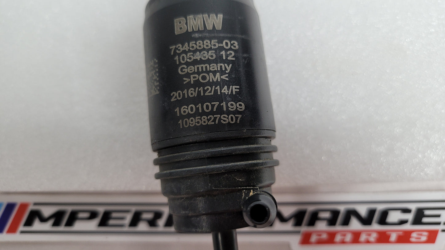 FRONT WINDSCREEN WIPER PUMP FOR BMW F30 - 7345885-03 - MPerformance.parts