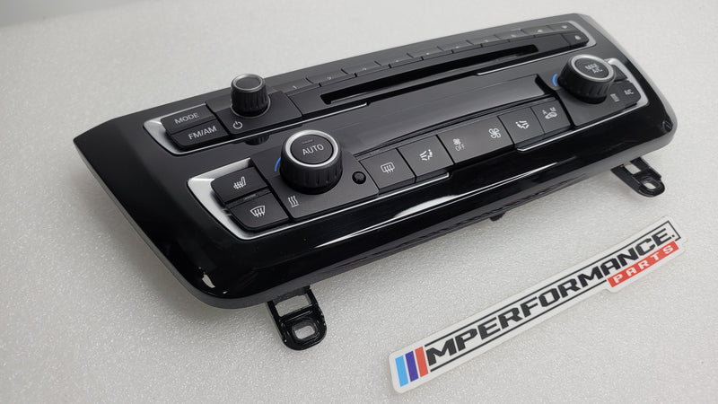 BMW 3 4 Series M3 F80 F30 F31 F32 F33 F36 LCI climate control panel by MPerformance.parts, with buttons and display visible.