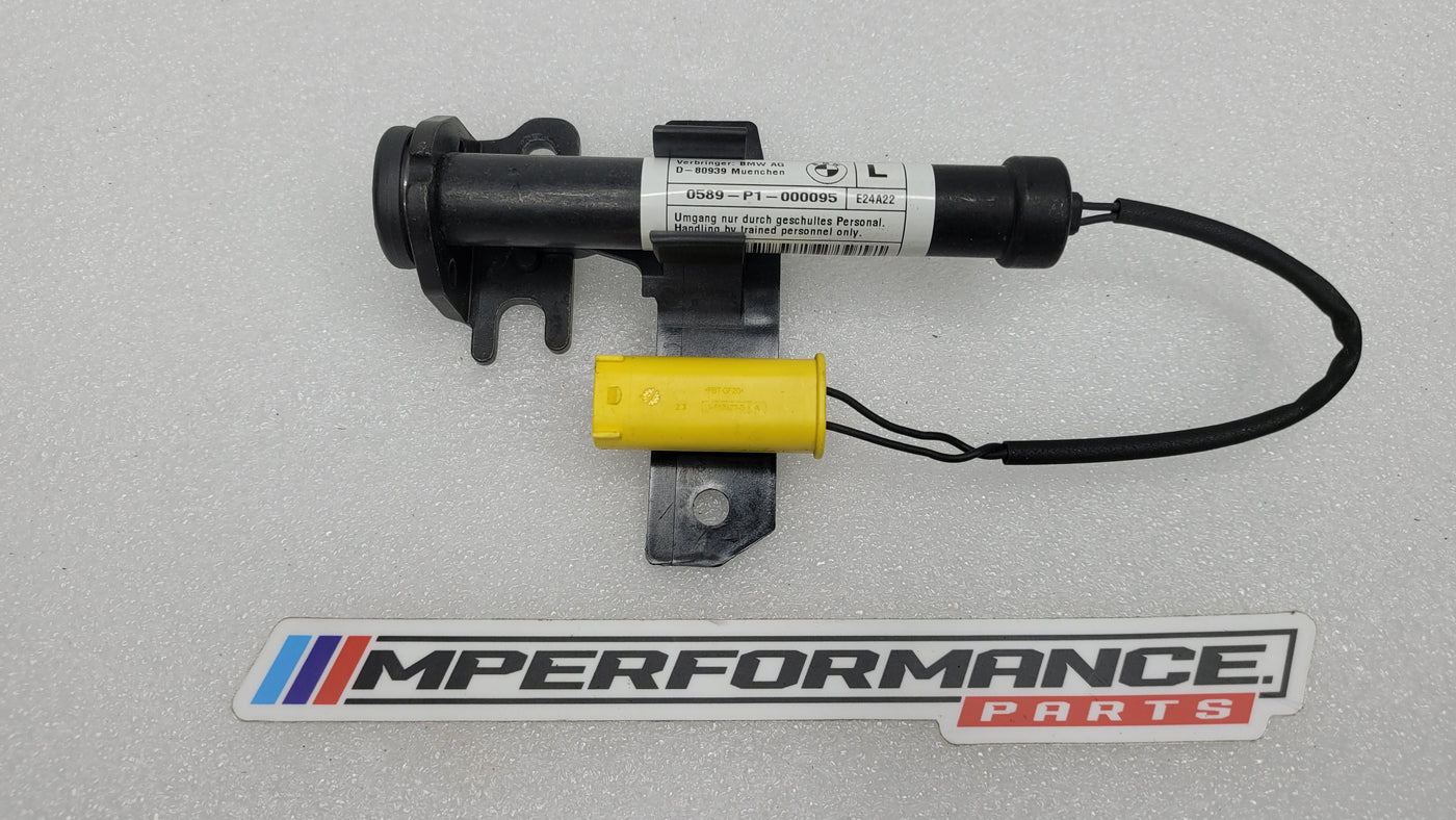 BMW M3 G8x actuator bonnet by MPerformance.parts, close-up view of the high-quality engine compartment component.