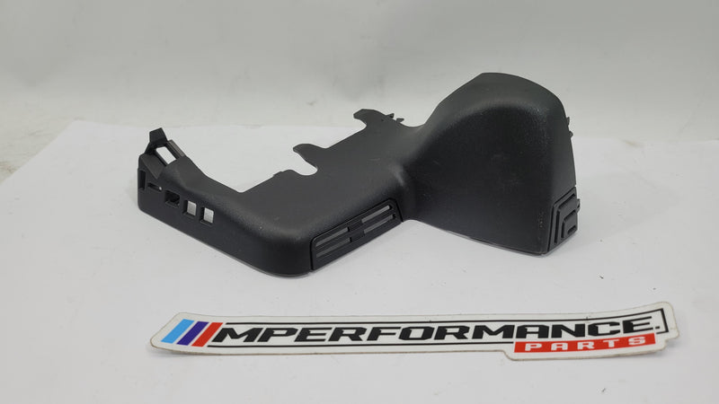 BMW G80 M3 mirror trim in black with silver accents, designed for a sleek and stylish exterior upgrade.