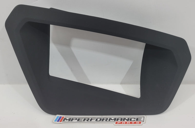 BMW M3 G80 HUD head-up display surround trim in black, designed for a sleek fit around the head-up display area.