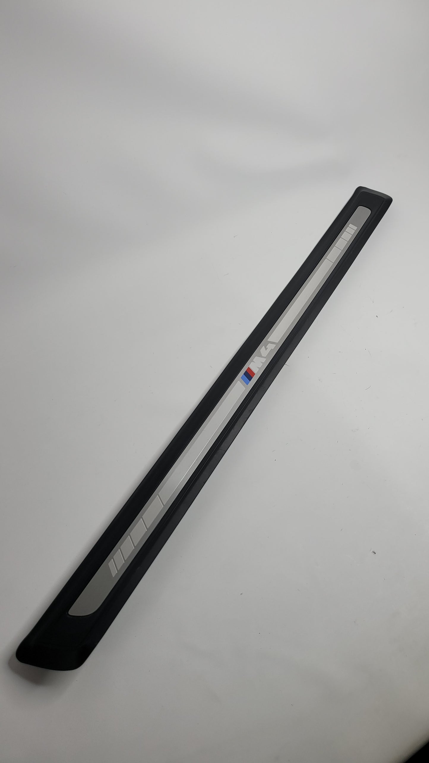 BMW G82 M4 OEM DOOR SILL KICK PLATE W/ LOGO RH LH 8075024-06 - MPerformance.parts