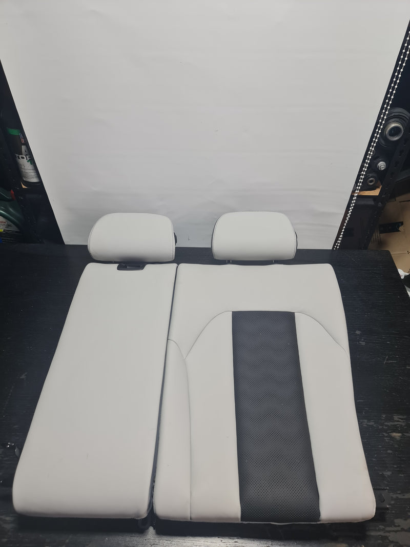2023 BMW M3 COMPETITION XDRIVE G80 OEM SILVERSTONE LEATHER REAR SEAT ASSY - MPerformance.parts