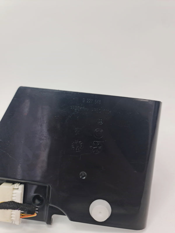 Black BMW F30 335i Active Hybrid 3 Series control unit cover, part number 61359227646, showcasing the protective cover for engine control.
