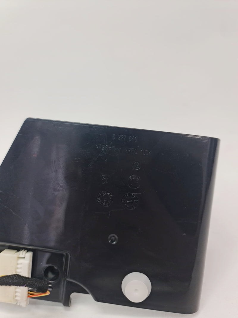 Black BMW F30 335i Active Hybrid 3 Series control unit cover, part number 61359227646, showcasing the protective cover for engine control.
