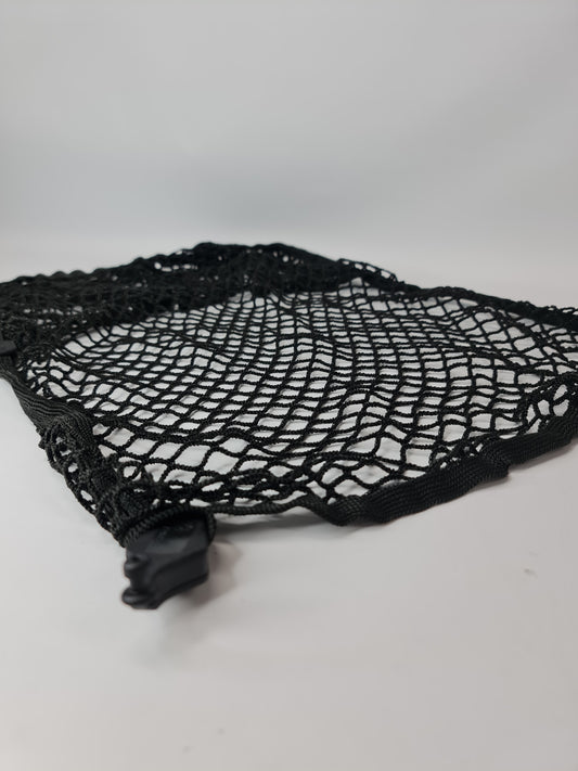 BMW Trunk Storage Hammock Black Mesh Net OS Pocket Stretch Clip Organization - MPerformance.parts