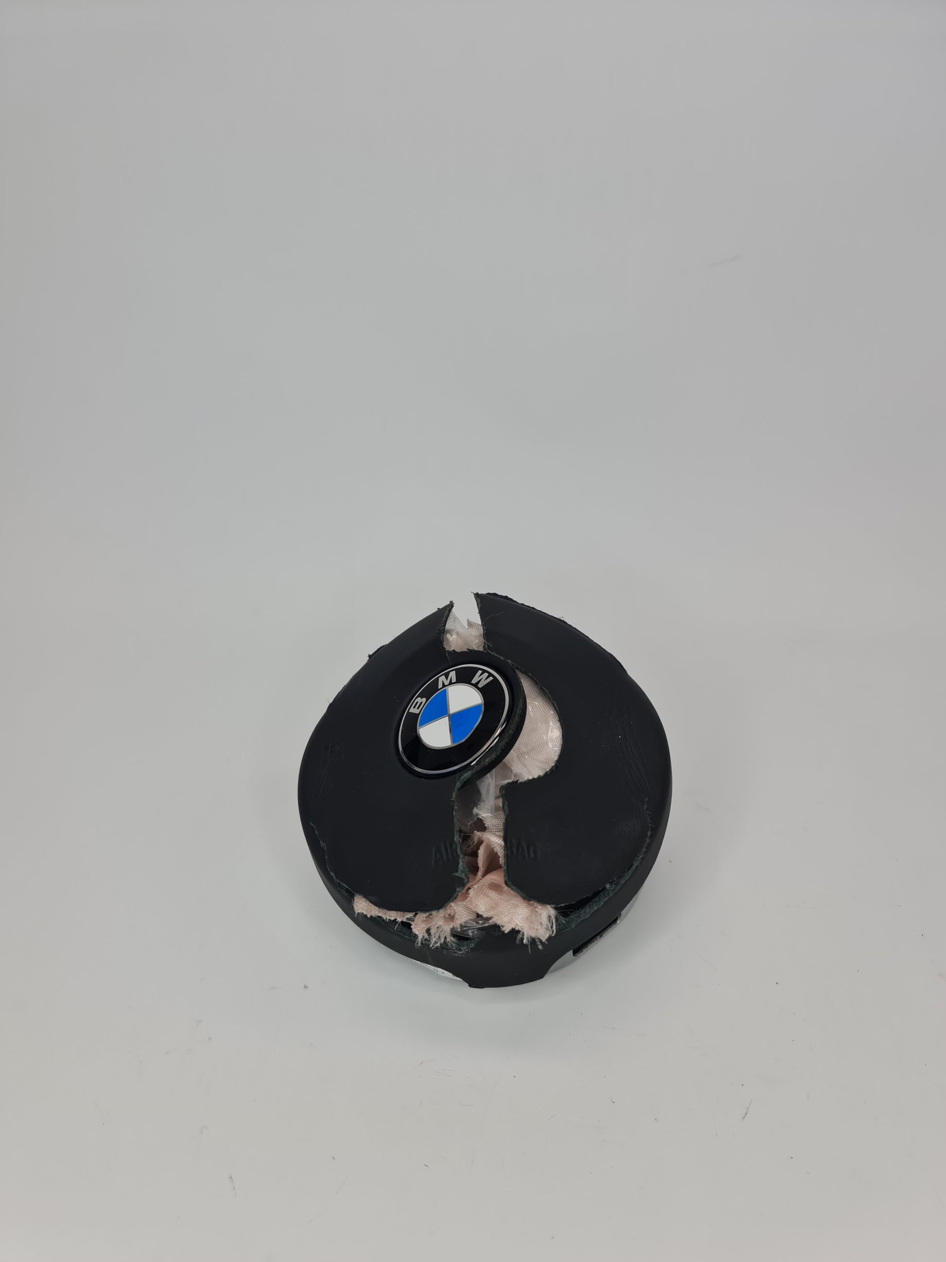 BMW REAL LEATHER M2 M3 F80 M4 M5 F10 M6 F06 M Sport steering wheel driver airbag 32308092207 - MPerformance.parts