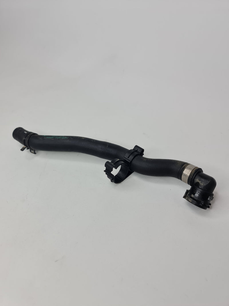 BMW hose for engine inlet and heater, fits 2015-2020 models, replacement part showing the flexible rubber hose.