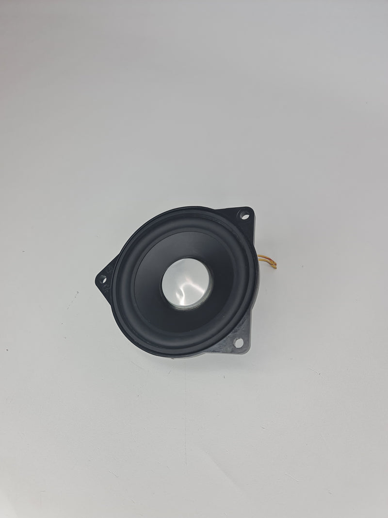 BMW mid-range Hifi/Top Hifi speaker for 2010-2020 models, shown in black with mounting details.