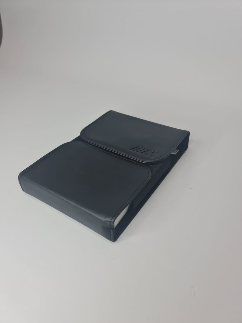 BMW 1 Coupe E82 on-board booklet case in black with BMW logo, designed to hold vehicle documents and owner’s manual.